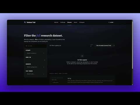 Venture Trail video preview