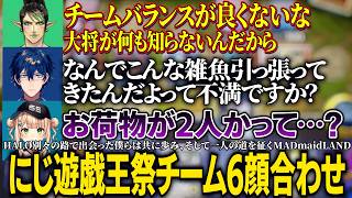 【にじ遊戯王祭2026】チーム6顔合わせ/レオスの部屋で鏑木と匂わせ/チームバランスに失言しかけるチャイカ/本気のチーム名会議【にじさんじ切り抜き/花畑チャイカ/鏑木ろこ/レオスヴィンセント】