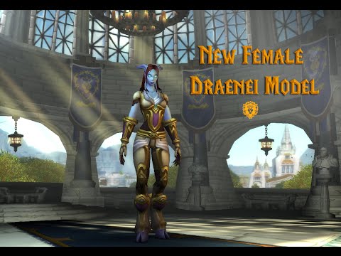 WoW: Warlords of Draenor - New Female Draenei Model Creation