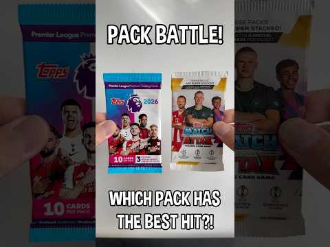 ¡BATALLA DE PACKS! ¡Apertura de packs Topps Premier League 2026 vs. Match Attax 25/26! 🥊⚽️