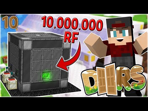 EXTREM REAKTOR mit 10.000.000 RF?! | Minecraft DOORS #10 | ExtremVerzockt
