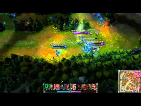 Quantic tries an early 2 vs 1 tower dive. It doesn't end well.