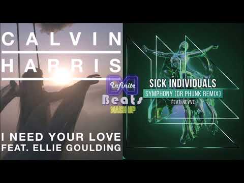 Calvin Harris ft. Ellie Goulding - I Need Your Love vs. Symphony (Infinite Beats Mashup)