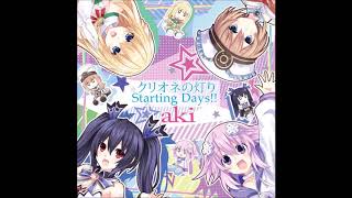 Clione No Akari/starting Days!! / Aki - Megadimension Neptunia Viir Op Single - Full In Hd Quality.