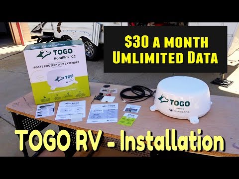 Installing TOGO Roadlink C2 ( UPDATE - Unlimited Plan Cancelled - link in description)