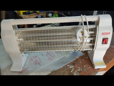 حصريا طريقة تصليح المدفاة الكهربائية بدون كهرباء220