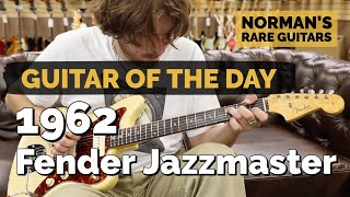 Video thumbnail for Guitar of the Day: 1962 Fender Jazzmaster Olympic White | Norman's Rare Guitars by Normans Rare Guitars