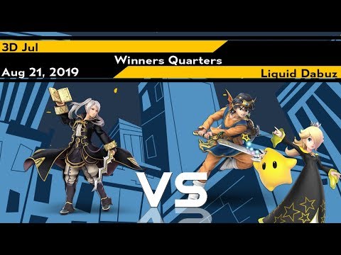 [Smash Ultimate] Xeno175 (W.Quarters) - 3D Jul vs Liquid Dabuz
