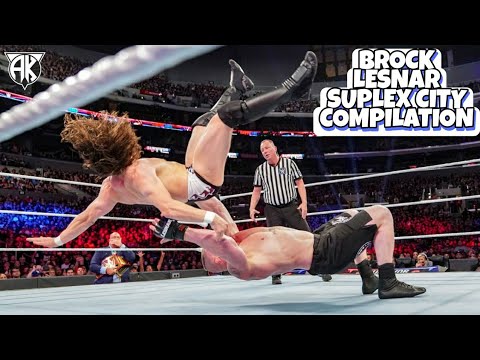 Brock Lesnar Suplex City Compilation