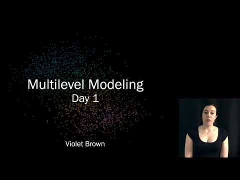 Multi-Level Modeling, Part 1