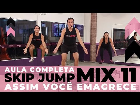 [ASSIM VOCÊ EMAGRECE] - AULA COMPLETA SKIP JUMP MIX 11