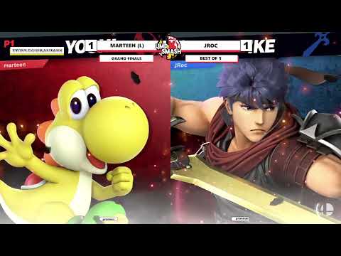 UMD Smash Fest 10/7 Grand Finals - Marteen (Yoshi) Vs Jroc (Ike) SSBU Singles