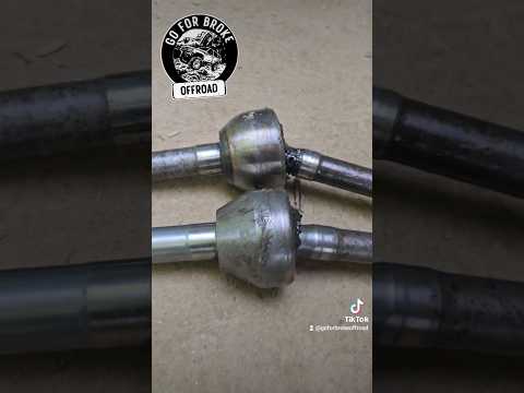 chromoly vs stock-toyota axles #offroad #chromolyaxles #toyotaoffroad