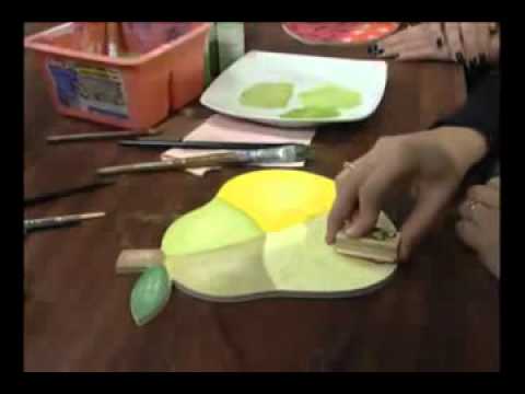 técnica carimbos na madeira