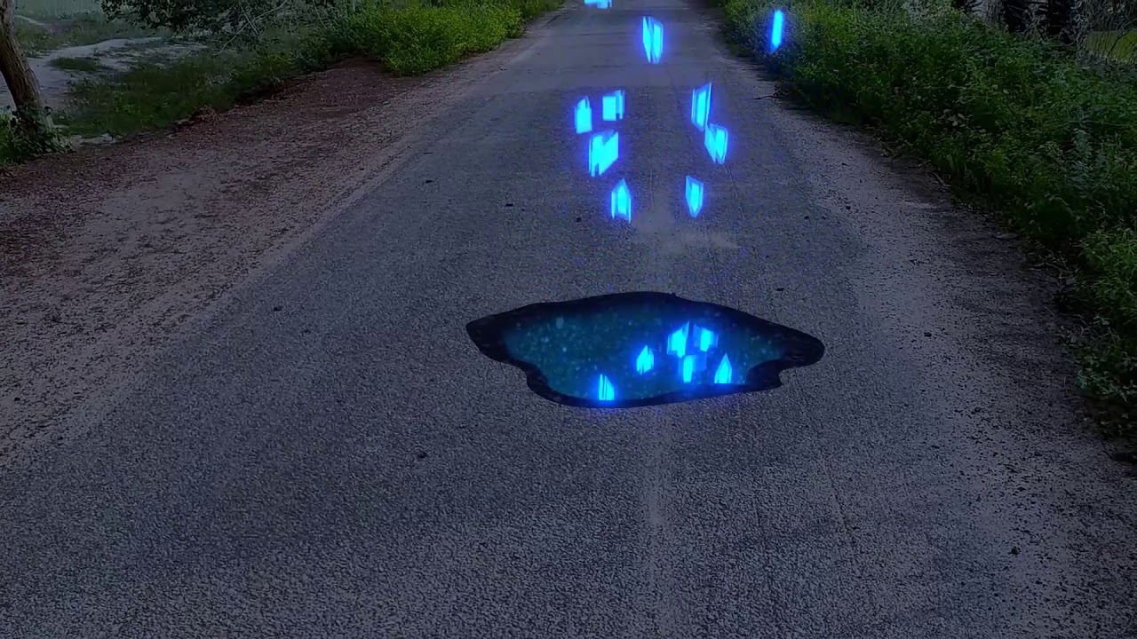 Sci-fi particles vfx made in blender 2.9