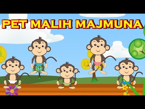 Dječje pjesmice - Didaktički MIX | Pet malih majmuna i druge pjesme