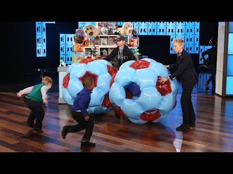 Ellen's Adorable Toy Testers