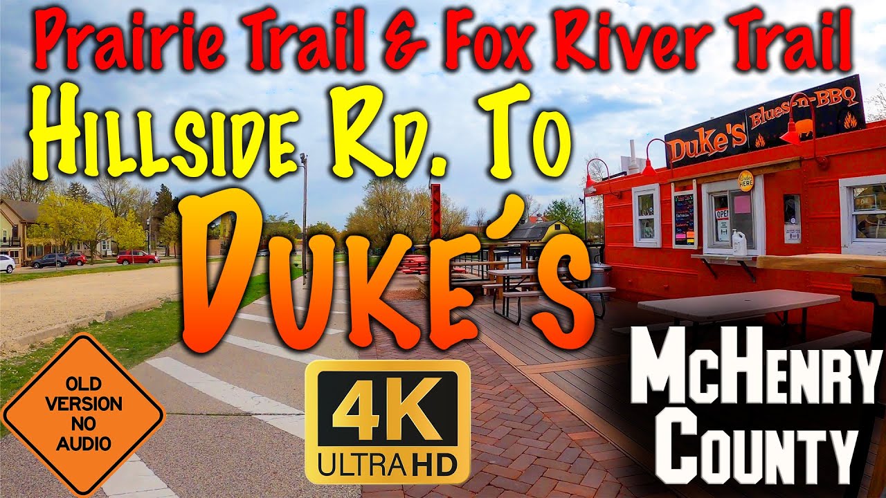 Prairie Trail & Fox River Trail: Hillside Rd. to Duke's - Round Trip - April 2021 - GoPro TimeWarp