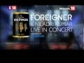 Foreigner and Niladri Kumar - Live in Concert - India ...