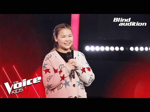 Binderiya.B - "All I Want" - Blind Audition - The Voice Kids Mongolia 2024