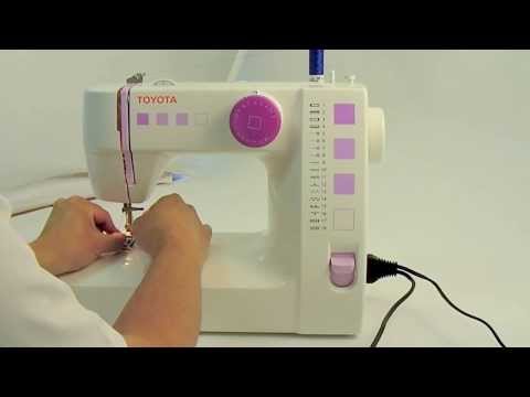 Machines à coudre TOYOTA série RS2000 : Démarrer la couture en 2min30s ... simplement !