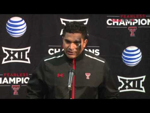 FB: Texas Tech vs. Arkansas Postgame: Tech Players