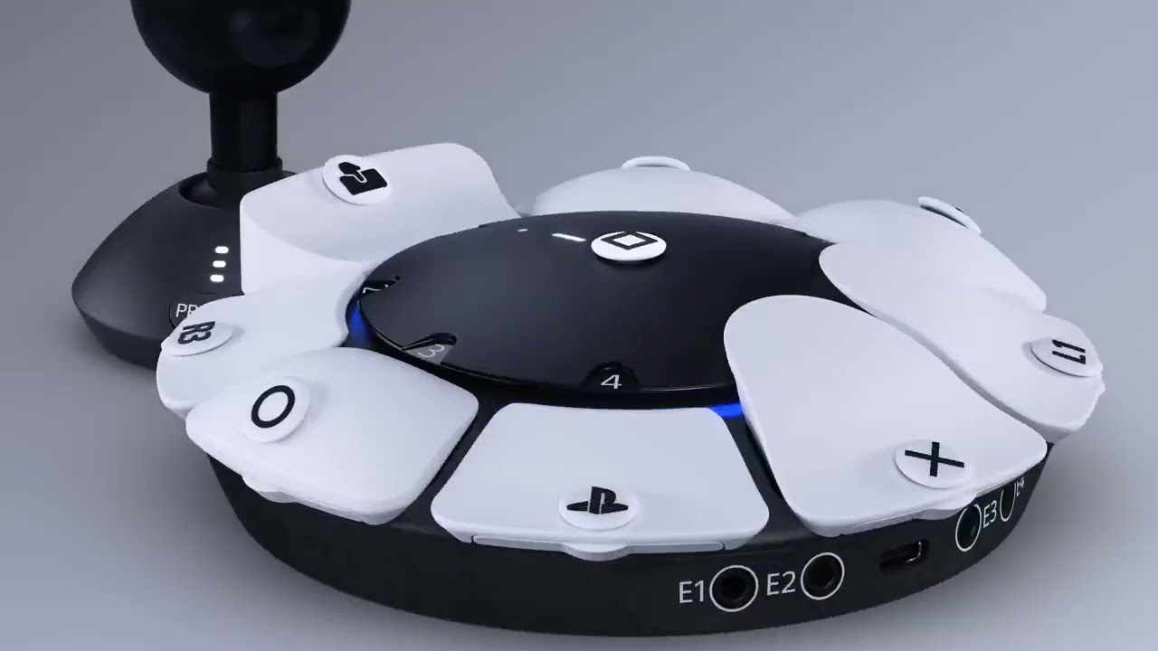 Геймпад PlayStation 5 Access Controller BT білий video preview