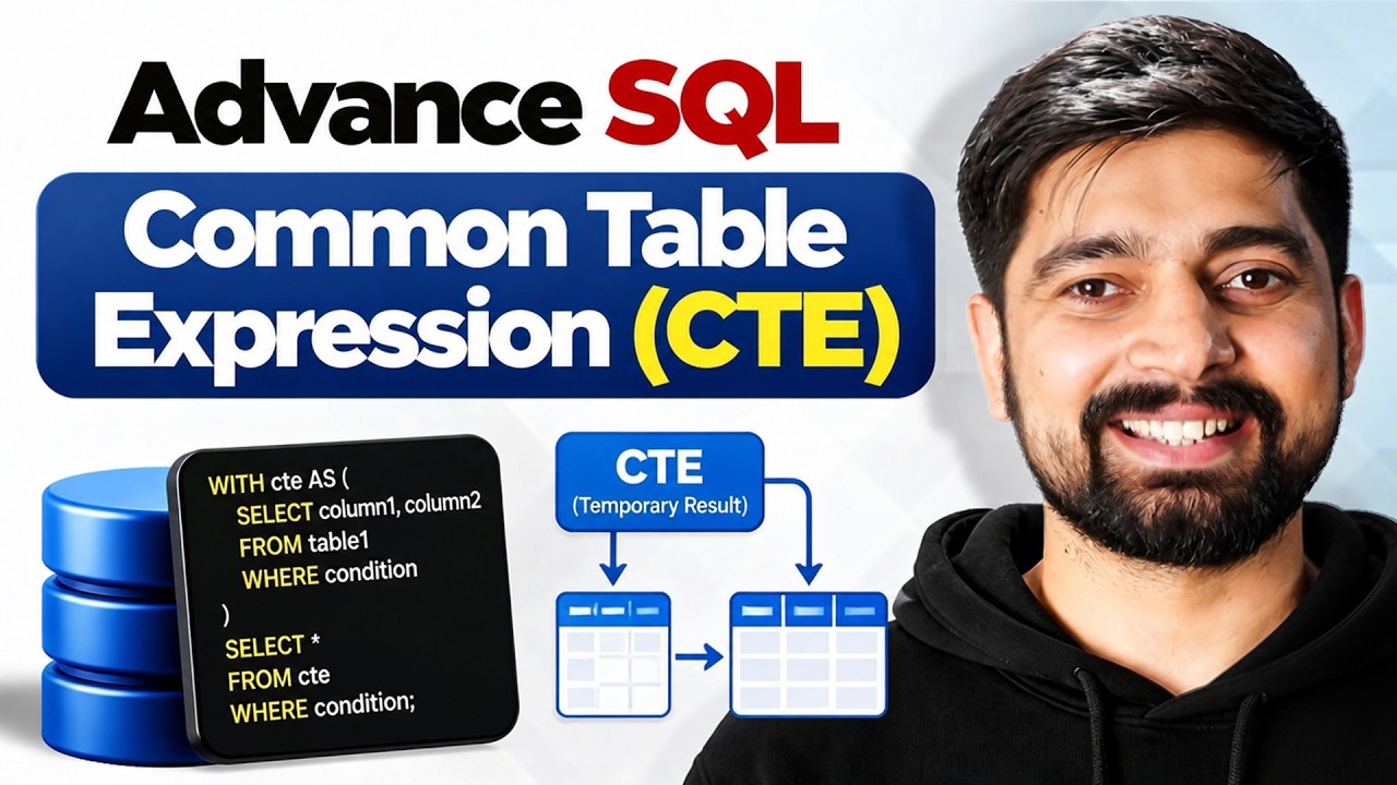 Common Table Expression CTE in SQL master class