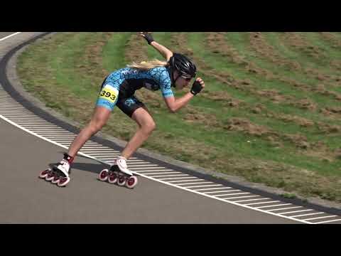 500m serie 2 junb dames - KNSB Inline-cup 2020 Purmerend