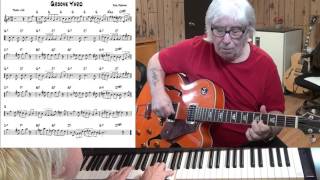 Groove Yard - Jazz guitar & piano cover ( Carl Perkins )