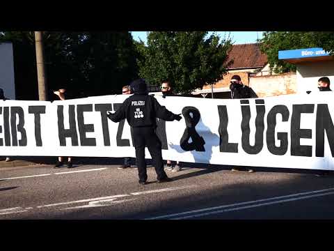 Für eine antifaschistische Provinz -Naziprovokation in  Salzwedel 14.Juli  2018