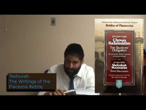 Teshuvah: Writings of the Piaseczna Rebbe - Class 1