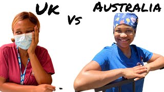 NURSING IN AUSTRALIA VS NURSING IN UK! Pros and cons for both countries