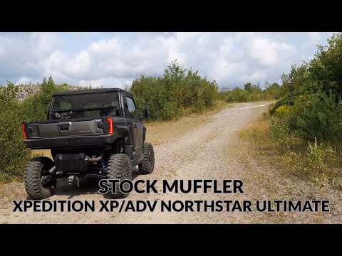 🔊 Stock VS GGB GGB Quiet Muffler Polaris Xpedition