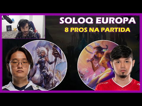 REVOLTA ANÁLISE TITAN E COREJJ EM PARTIDA COM 8 PROS NA SOLOQ DA EUROPA