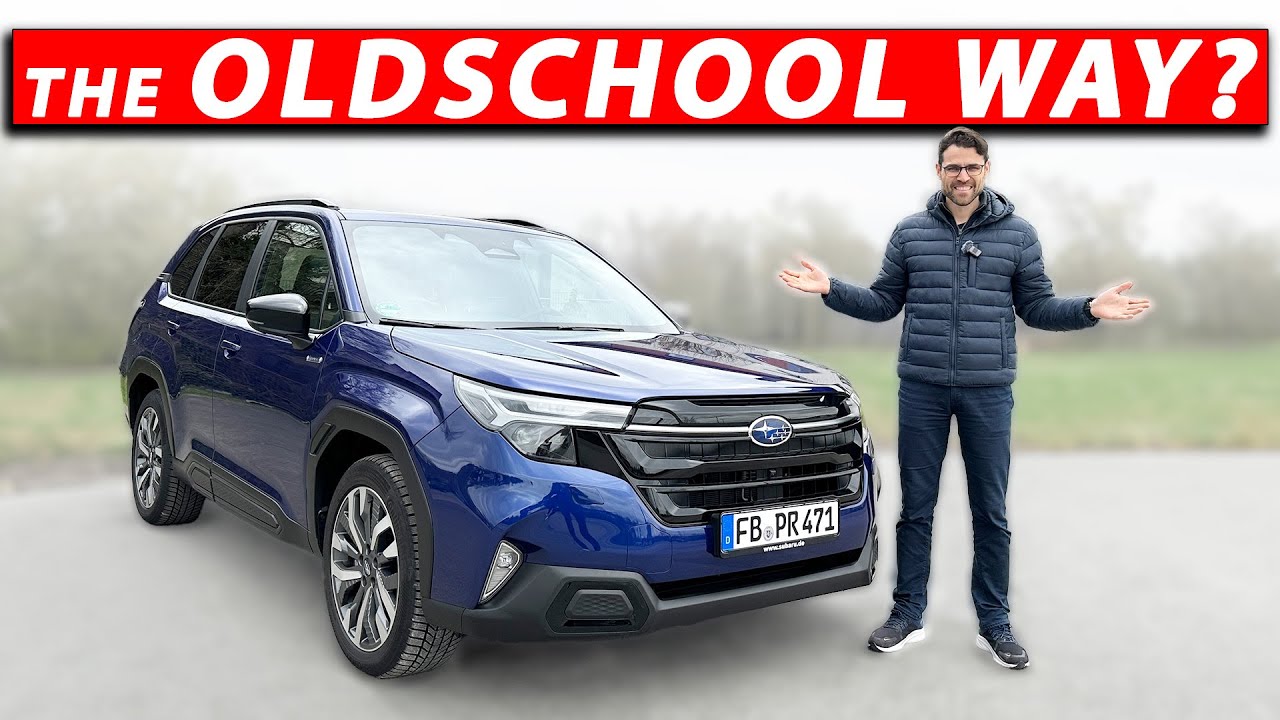 2025 Subaru Forester FULL REVIEW - old school or just right?