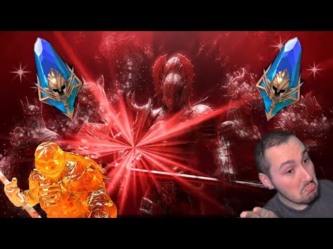 *raid shadow legends* summoning to earn pizza points in champion chase!