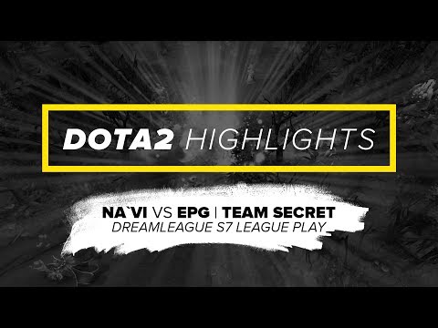 NAVI.Dota2 Highlights vs EPG, Team Secret @ DreamLeague S7