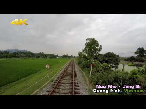 Train Driving Record at Quang Ninh Province, Vietnam (2015)