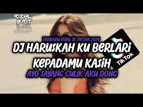 DJ HARUSKAH KU BERLARI KEPADAMU KASIH | DJ AYO SAYANG CULIK AKU DONG TREND DI TIKTOK 2024