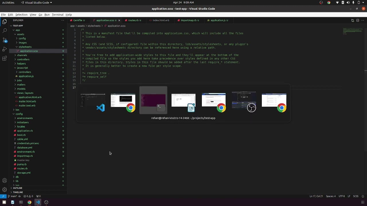 Install Bootstrap in Ruby On Rails App
