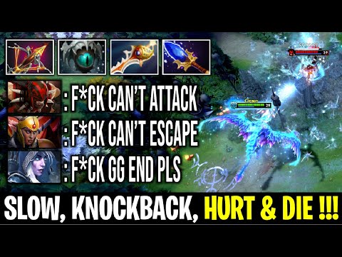 BEST BUILD WINTER WYVERN..!! Ballista + Skadi Winter Wyvern Carry Counter Bloodseeker 7.27 | Dota 2