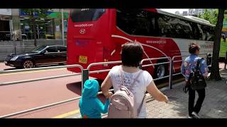 preview picture of video 'Trip To Bus After First Lunch In Korea - 15 June 2018'