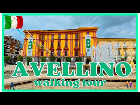 ✨️ Avellino ,  Italy  2025 ✨️ 🇮🇹  [ 4K  ]    Walking Tour    #italy   #walkingtours