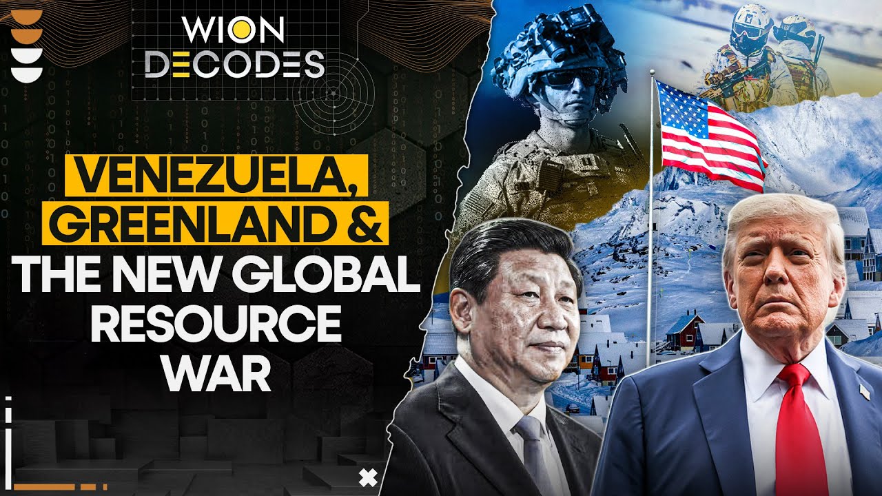 Venezuela, Greenland, & the New Global Resource War | WION Decodes