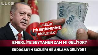 Emekliye Seyyanen Zam Mı Geliyor? Canlı Yayında Açıkladı