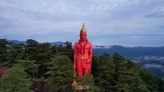 Best Drone shoot Ever  Shri Hanuman ji  Shimla  Ja