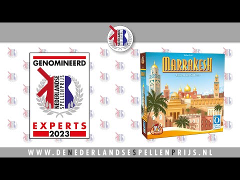 De Nederlandse Spellenprijs 2023 - Nominatie Experts Categorie: Marrakesh
