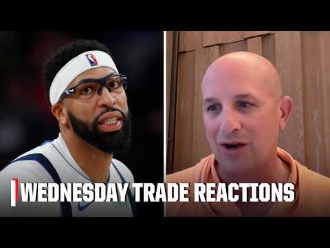 WEDNESDAY TRADE REACTIONS 🔥 Bobby Marks says AD trade was the 'BEST MOVE' for the Mavs | NBA on ESPN
