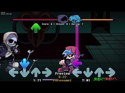 Friday Night Funkin Vs Skeleton Bros Pyrosomni (Unused Song) FanCharted